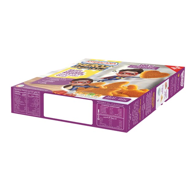 Americana Heroz Happy Chicken Nuggets 400 G