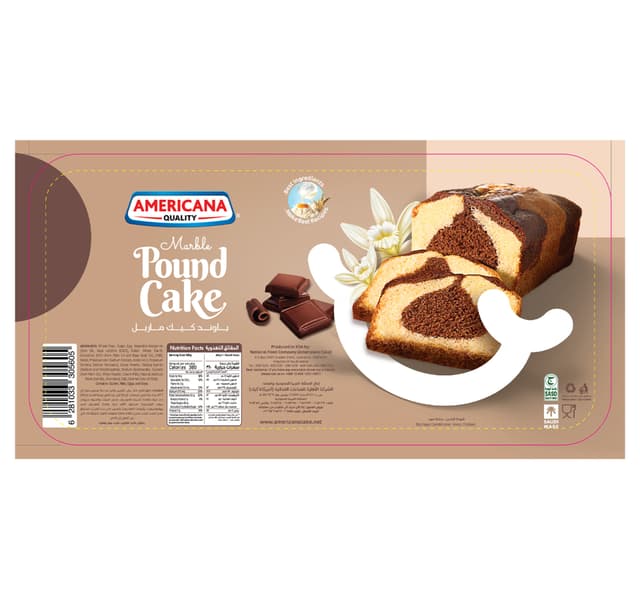 Americana Marble Pound Cake 290 G