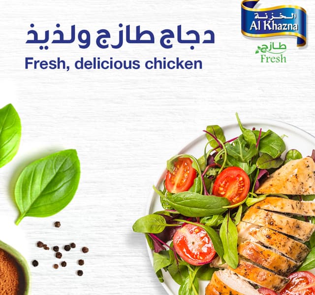 Al Khazna Fresh Chicken Breast Boneless 500 G