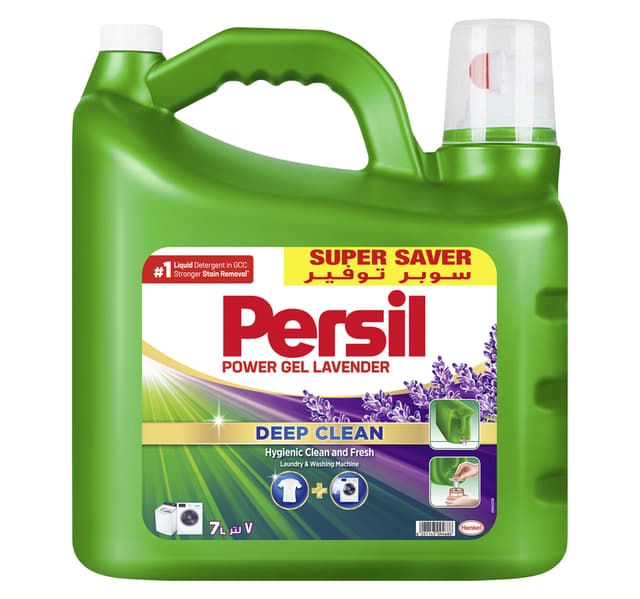 Persil Power Gel Detergent Lavender Scent 7 Litres