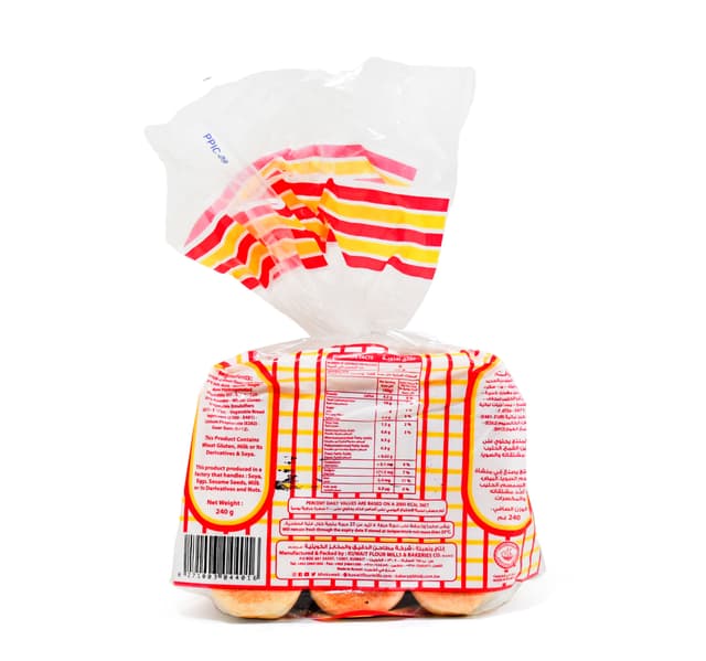 Kfmbc Hot Dog Roll Bread 240 G