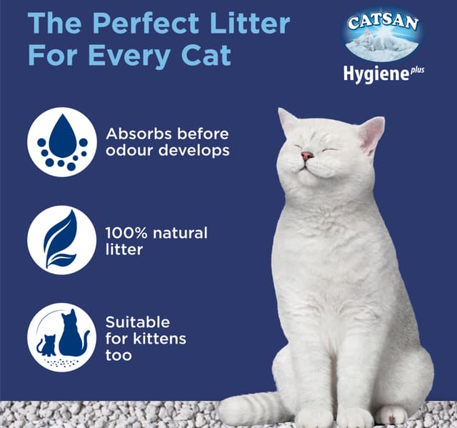 Catsan Hygiene Plus Cat Litter 5 Litres