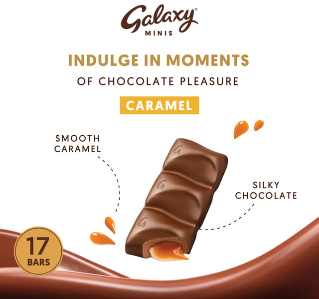 Galaxy Minis Caramel Chocolate Bars 238 G