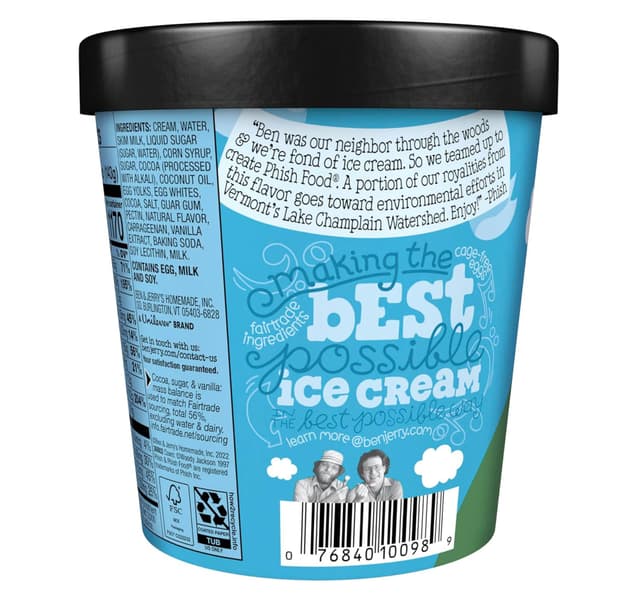 Ben & Jerry's Phish Food Ice Cream 473 ml