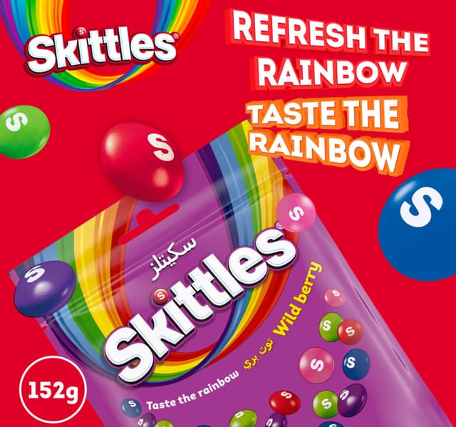 Skittles Wild Berry Candy Bag 152 G