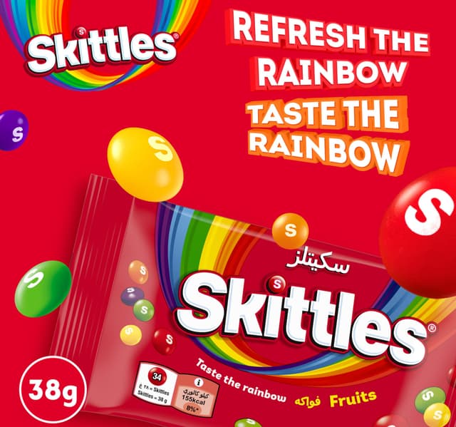 Skittles Original Fruits Candy 38 G