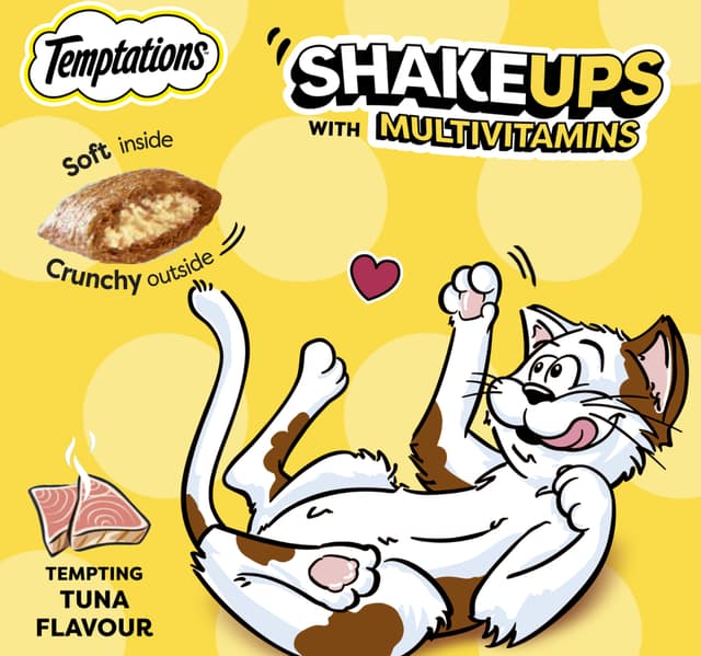 Temptations Tempting Tuna Flavour Cat Treats For Adult Cat 75 G