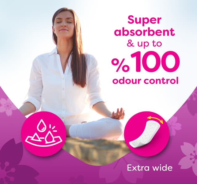 Carefree Panty Liners Plus Large Fresh Scent