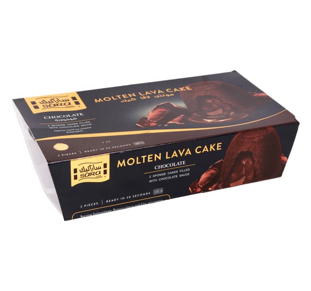 Sara Cake Chocolate Molten Lava Cake 2 X 140 G
