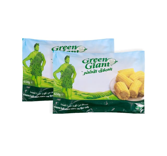 Green Giant Frozen Half Ears Corn On The Cob 2 X 6 Pcs