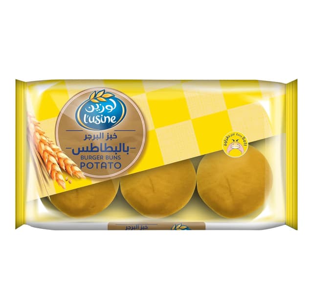 لوزين خبز برجر بالبطاطس 6 قطع