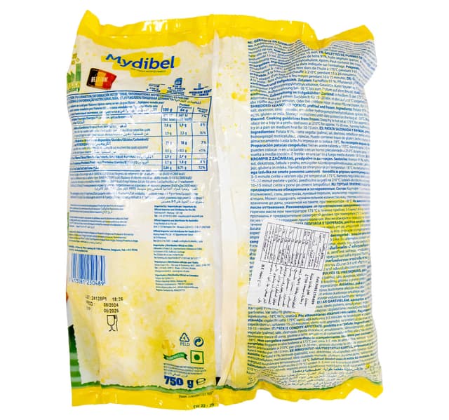 Mydibel Hash Browns 750 G