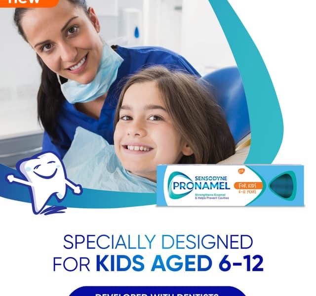 Sensodyne Pronamel Toothpaste For Kids From 6 12 Years 50 Ml