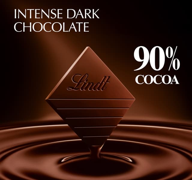 Lindt Excellence 90 Cocoa Supreme Dark Chocolate 100 G