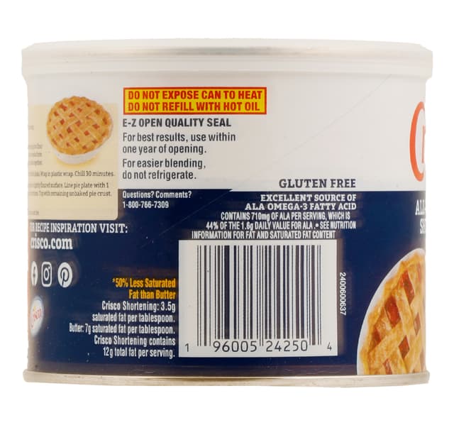 Crisco All Vegetable Shortening 453 G
