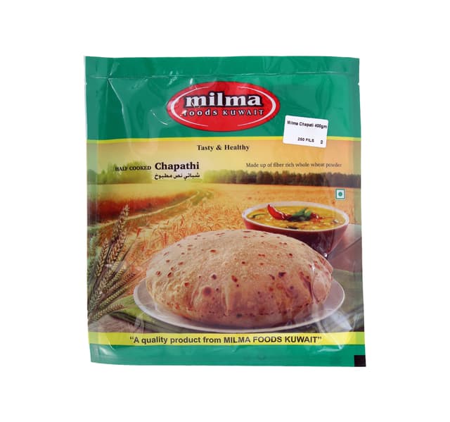 Milma Foods Half Cooked Chapathi 10 Pcs