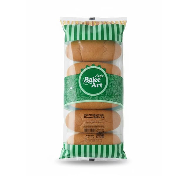 Bake Art Lulu Brown Rolls 6 Pcs