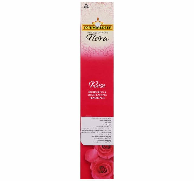 Mangaldeep Flora Rose Incense Sticks 14 G