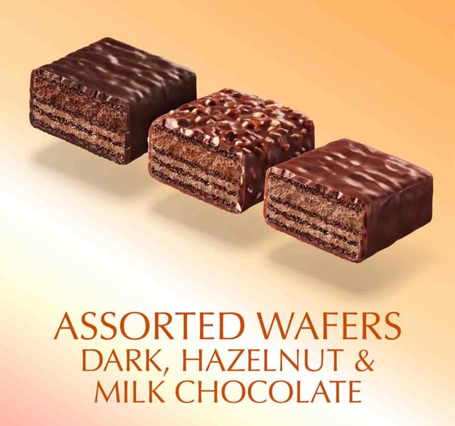 Lindt Assorted Dark Hazelnut Milk Chocolate Choco Wafer 138 G