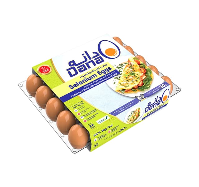 Dana Brown Selenium Eggs Medium 30 Pcs