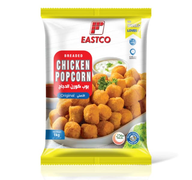 Eastco Breaded Chicken Popcorn Original 1 Kg