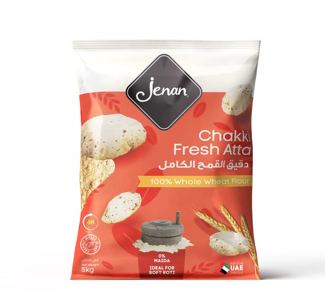Jenan Chakki Fresh Atta 5 kg