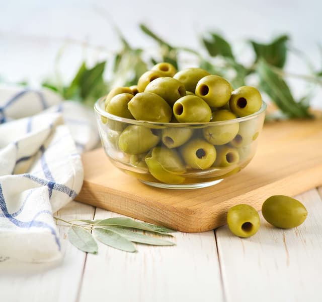 Turkish Green Olives Pitted 300 g