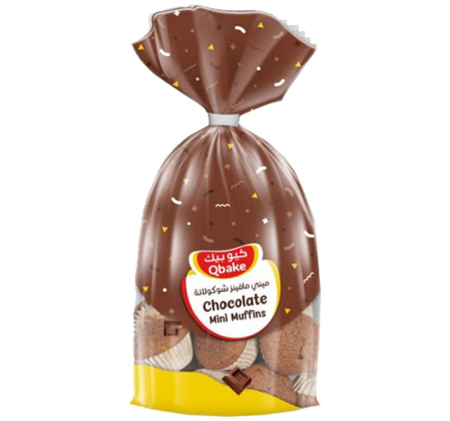 Qbake Mini Chocolate Muffin 195 g