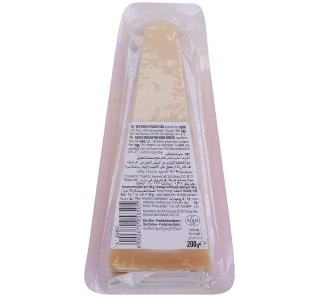 Granarolo Grana Padano 200 G