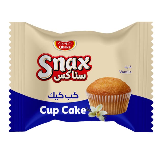 Qbake Snax Vanilla Cup Cake 30 G