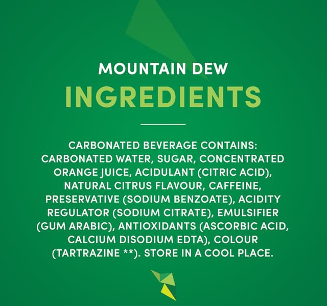 Mountain Dew Regular Can Value Pack 15 X 155 Ml