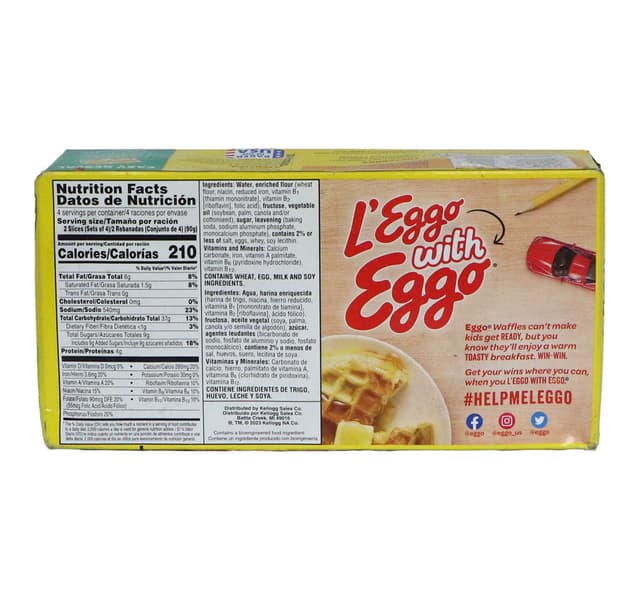 Kellogg's Eggo Original French Toaster Sticks 360 g
