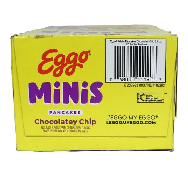 Eggo Minis Chocolatey Chip Pancakes 240 G