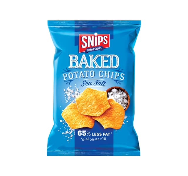 Snips Sea Salt Baked Potato Chips 150 G