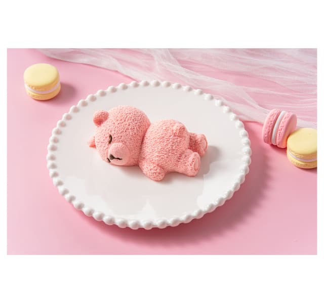 Fulan Sweet Strawberry Bear Mousse Cake 100 G