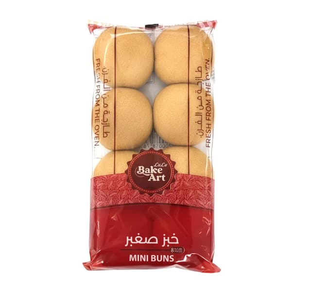 Bake Art Lulu Mini Buns 8 Pcs