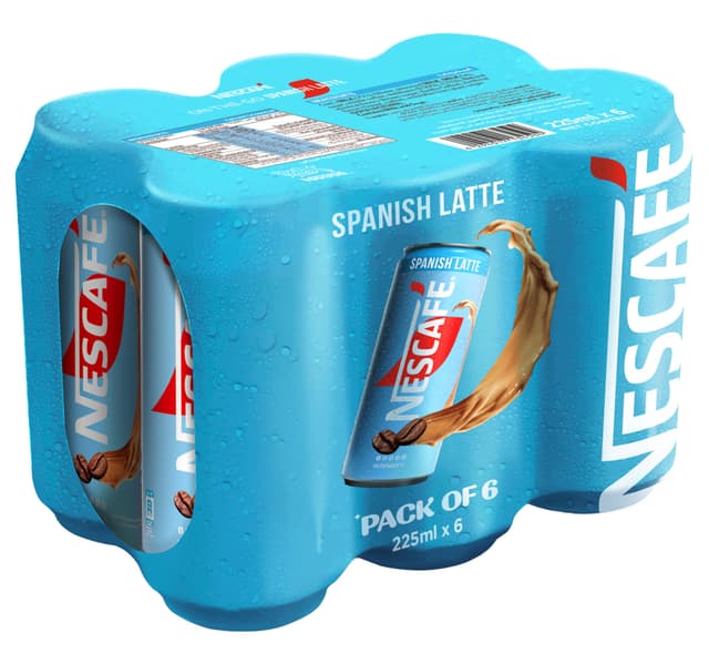 Nescafe Spanish Latte Value Pack 6 X 225 Ml