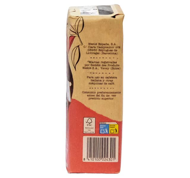 Nestle Bonka Descafeinado Ground Coffee 250 G