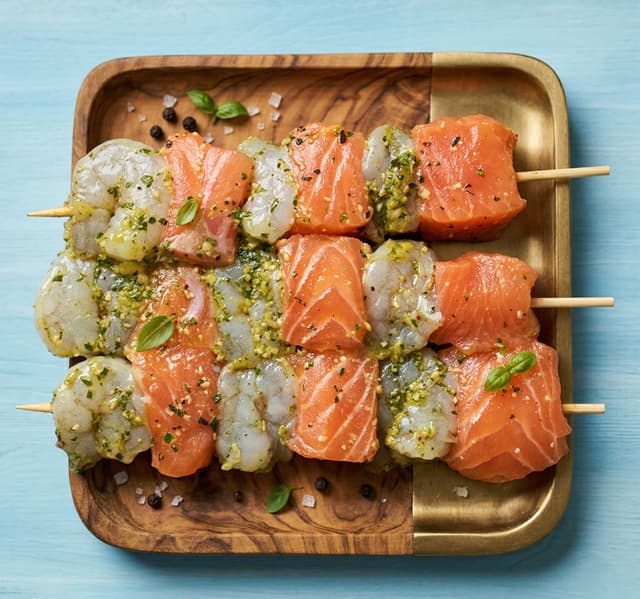 Salmon Shrimp In Lemon Garlic 250 G