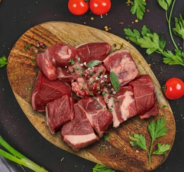 Australian Lamb Cubes 500 G