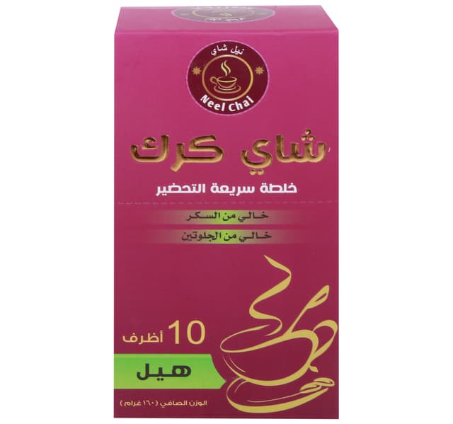 Neel Chai Instant Premix Karak Tea Cardamom 10 Sticks 160 G