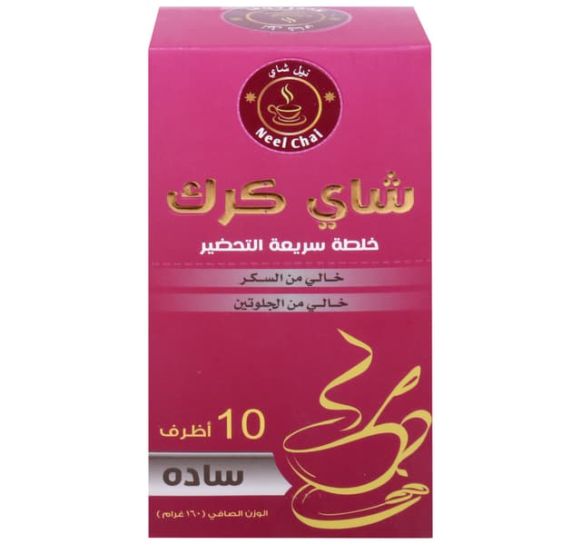 Neel Chai Instant Premix Karak Tea Natural 10 Sticks 160 G