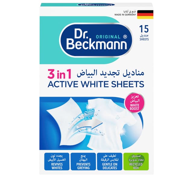 Dr Beckmann 3in1 Active White Sheets