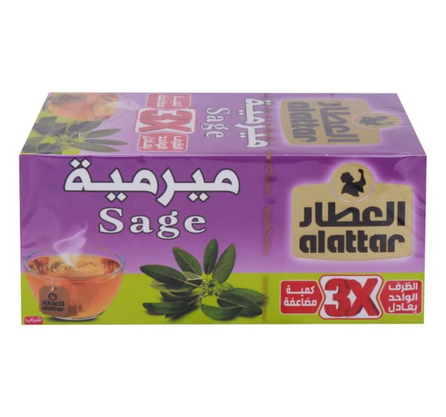 Al Attar Sage Tea Bags 25 Pcs