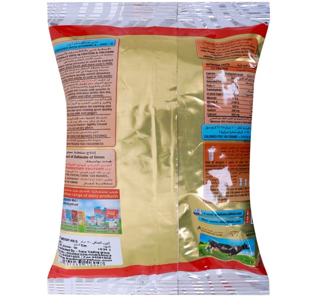 Al Mudhish Milk Powder 400 G