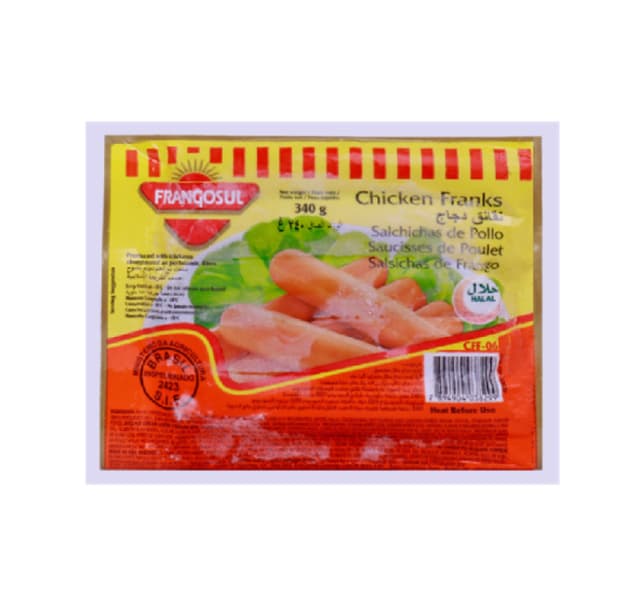 Frangosul Chicken Franks 3 340 G