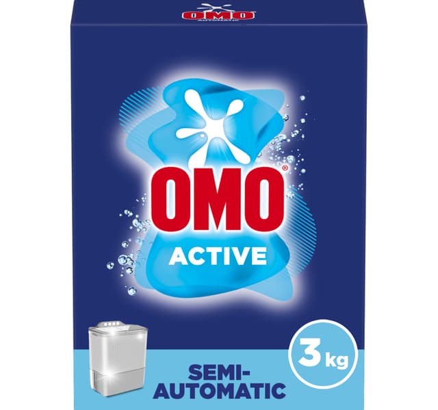 Omo Semi Automatic Powder Laundry Detergent Active 3 Kg
