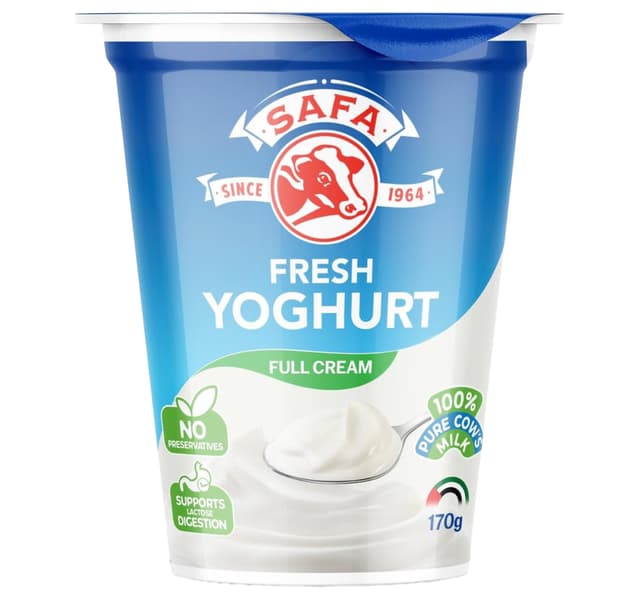 Safa Full Cream Fresh Yoghurt 170 G