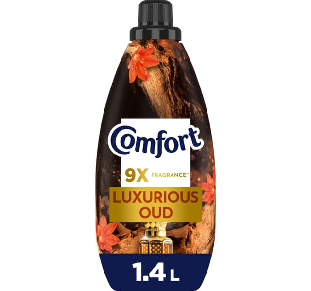 Comfort Concentrate Fabric Softener Luxurious Oud 9x Fragrance 1 4 Litres