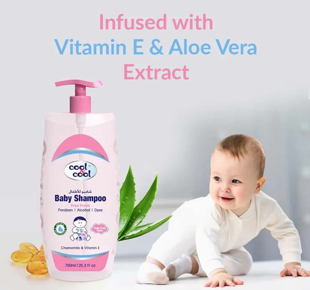 Cool Cool Baby Shampoo With Chamomile Aloe Vera 750 Ml